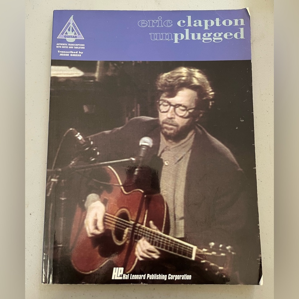 Eric Clapton Unplugged 1992 Songbook